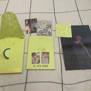 ONEUS IN ITS TIME The 1st Single Album All Inclusions + SEOHO, XION Photocards